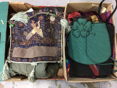 Lot 67 - Box of textiles