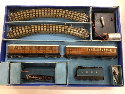 Lot 1945 - Group of railway including Hornby Duplo boxed accessories including Through Station, level crossing, various points signals etc.