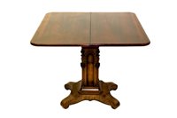 Lot 1172 - Good George IV rosewood tea table in the...