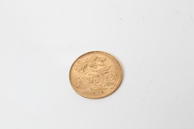 Lot 166 - G.B. - Gold Half Sovereign Edward VII 1908 VF (1 coin)