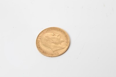 Lot 166 - G.B. - Gold Half Sovereign Edward VII 1908 VF (1 coin)