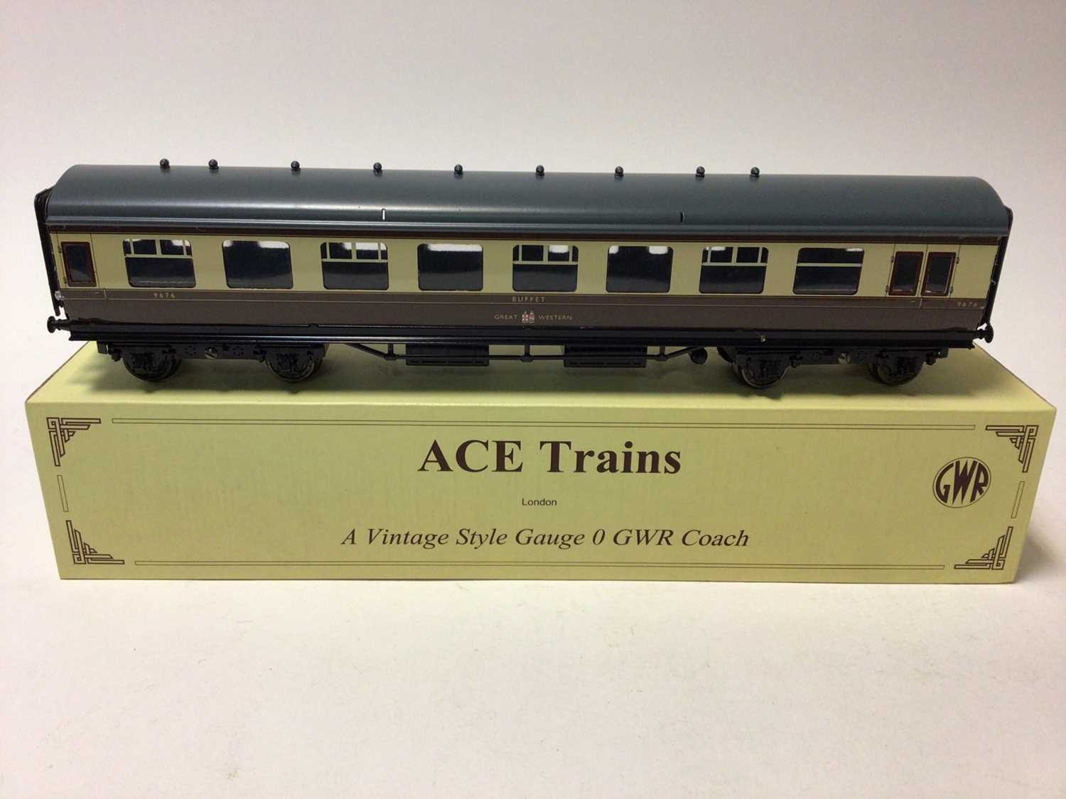Lot 7 - Ace Trains Vintage O gauge GWR Coach GW Buffett Car. RES, in original box
