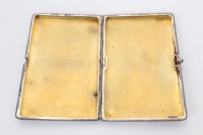 Lot 255 - Two silver cigarette cases