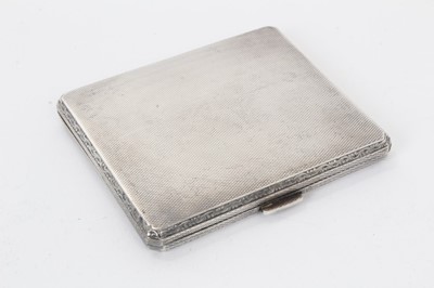 Lot 255 - Two silver cigarette cases