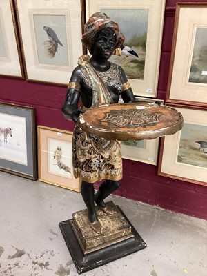 Lot 1408 - Mid 20th century Venetian blackamore figure