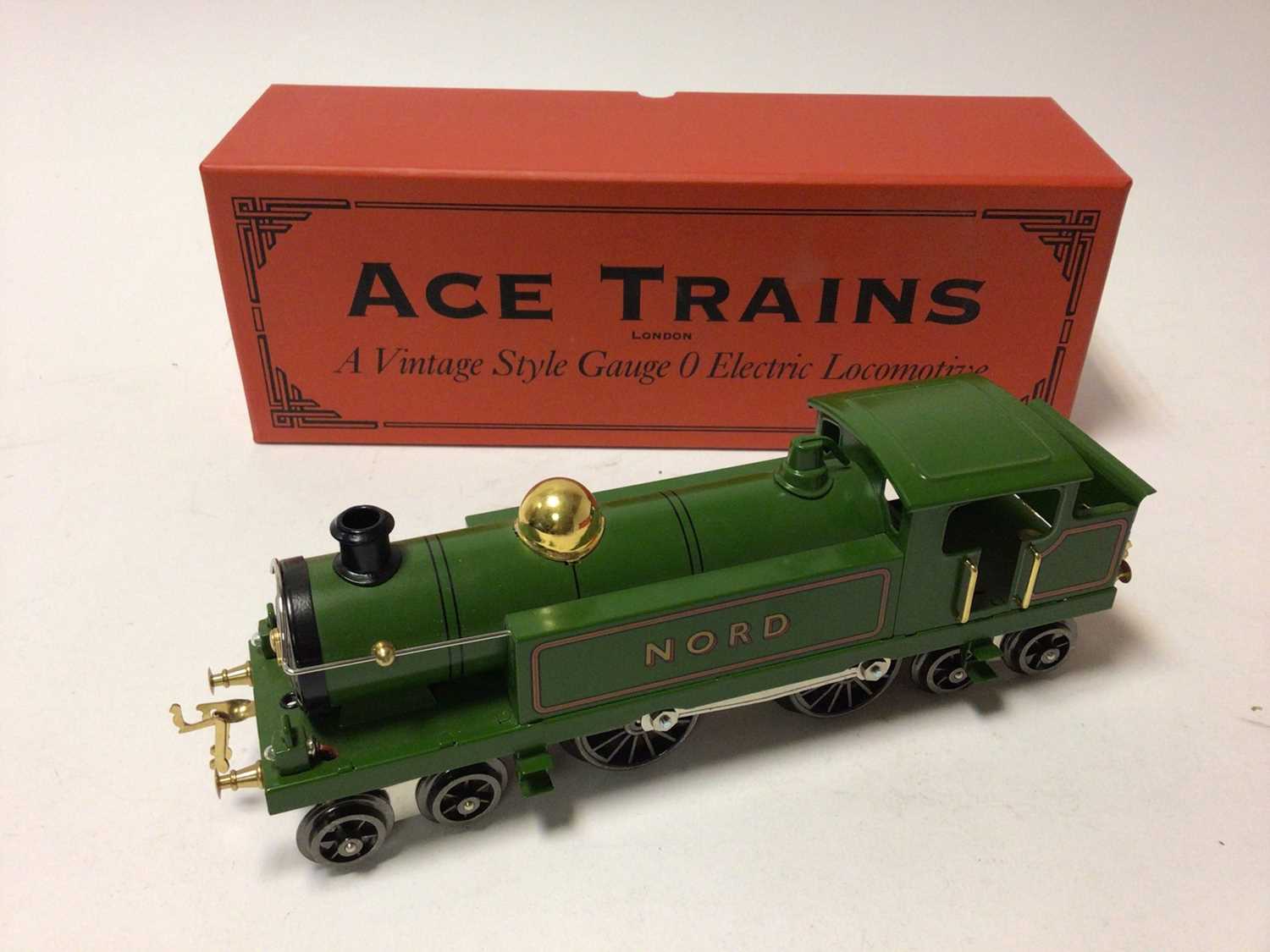 Lot 20 - Ace Trains O gauge Vintage Style 4-4-4 Tank Engine Nord green livery, in original box
