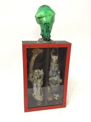 Lot 44 - Peter Matthews, sculptural composition - Box of Bones
