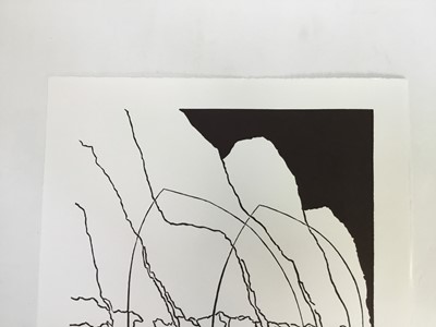 Lot 175 - Bill Woodrow R.A., (b.1948) signed limited edition linoprint, North Shore Beat, Loch Maree, signed and dated 2003, 156/200, with related RA receipt and paperwork