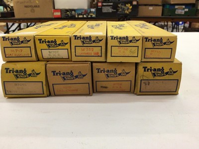 Lot 1950 - Group of Tri-ang ships, boxed and other models