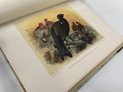 Lot 915 - John Guille Millais - Game Birds and Shooting-Sketches; Illustrating the Habits, Modes of Capture, Stages of Plumage, and the Hybrids and Varieties which occur amongst them, 1st edition, London: He...