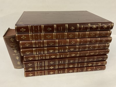 Lot 925 - John Gould - Birds of Australia, 1972 - 1975, facsimile edition published by Lansdowne, 7 Vols. Together with the supplement, 1976, all in full faux calf binding, large folio, 55 x 39cm