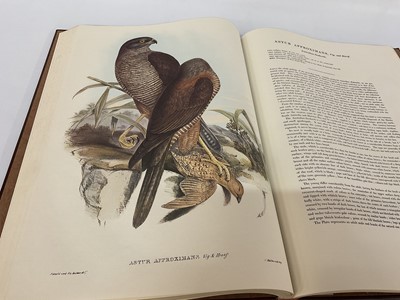 Lot 925 - John Gould - Birds of Australia, 1972 - 1975, facsimile edition published by Lansdowne, 7 Vols. Together with the supplement, 1976, all in full faux calf binding, large folio, 55 x 39cm