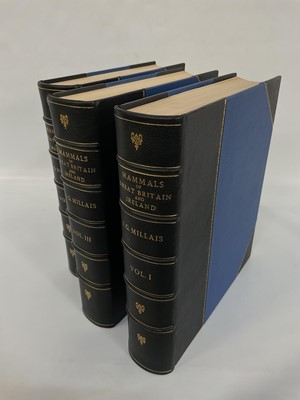 Lot 911 - John Guille Millais - The Mammals of Great Britain and Ireland, 3 vols. 1905 first edition