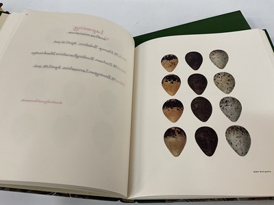 Lot 900 - F. Poynting - Eggs of British birds with some account of their breeding habits. London, R.H. Porter 1895-96, in two Vols, tooled leather, 30 x 25cm