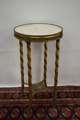 Lot 1413 - Late 19th century French occasional table