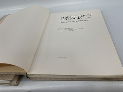 Lot 926 - Meredith Smith - Marsupials of Australia, two volumes, pub. Lansdowne Press, both signed by authors and illustrator and numbered from an edition of 1000, large folio, 52 x 37cm
