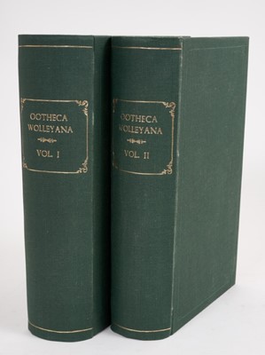 Lot 904 - John Wolley - Ootheca Wolleyana: an Illustrated Catalogue of the Collection of Birds' Eggs begun by the late John Wolley, and continued with additions by the editor Alfred Newton, four parts in 2 v...