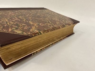 Lot 914 - Charles Dixon - Game Birds and Wild Fowl of the British Isles, 1900, edition De-Luxe, numbered 36 of 100, modern half calf binding 38 x 29cm