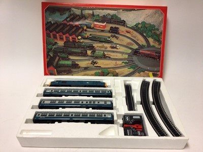 Lot 1920 - Hornby OO train sets and accessories