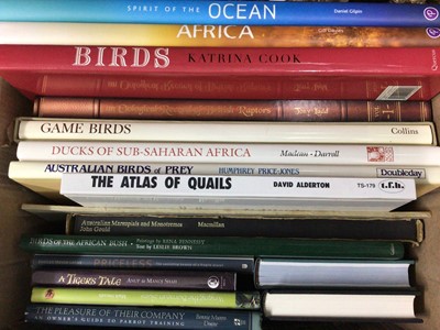 Lot 943 - Birds and other wildlife collection, approximately 17 titles