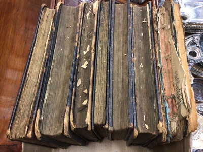 Lot 107 - Collection of seven 19th century Hebrew books