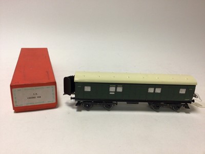 Lot 33 - Railway Middleton Products Australia Hornby Series style O gauge Tinplate SR Luggage Van, boxed