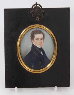 Lot 714 - Solomon Polack (1757-1839) portrait miniature on ivory