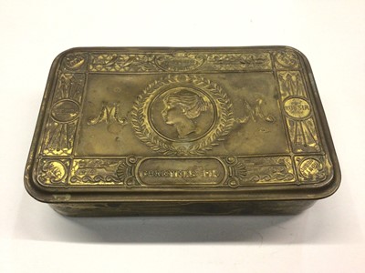 Lot 344 - First World War Princess Mary Christmas Gift Tin