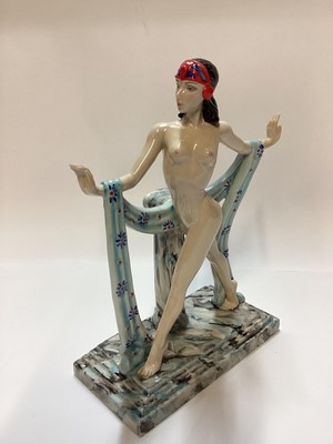 Lot 1108 - Kevin Francis limited edition figure - Free Spirit, number 177, 26cm high