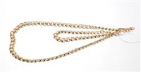 Lot 422 - Good quality gold (9ct) necklace and matching...