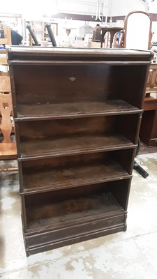 Lot 1032 - Globe-Wernicke four-tier bookcase