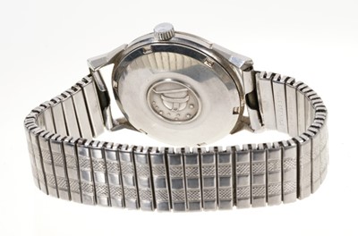 Lot 570 - 1960s gentlemen's Omega Constellation Automatic wristwatch with silvered dial, baton hour markers and gold coloured dagger hands