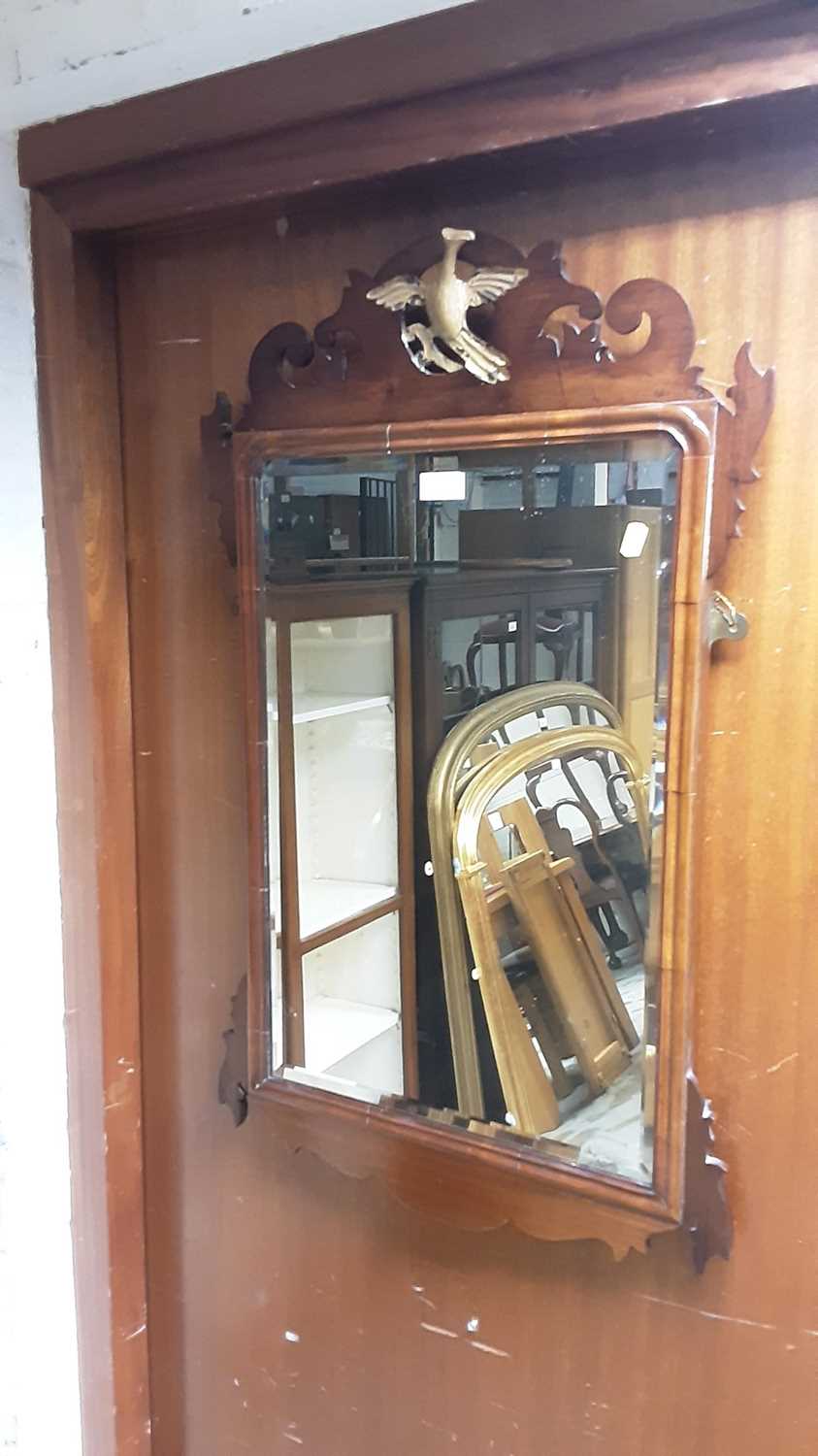 Lot 1083 - Georgian style fretwork wall mirror