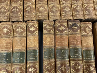 Lot 1789 - Dickens complete works, Chapman Hall 1879 / 1880