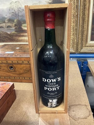 Lot 219 - 1966 bottle Dows vintage port