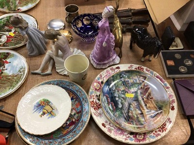 Lot 459 - Sundry items, including Nao, Coalport and Beswick figures