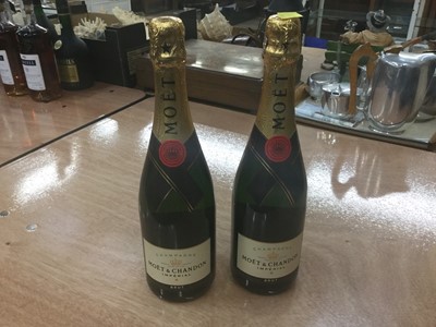 Lot 451 - Champagne- two 750ml bottles of Moët Chandon Imperial Brut champagne (2)