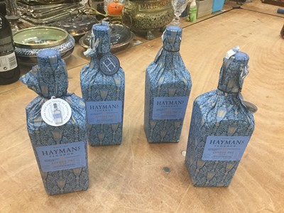 Lot 455 - Gin- four 70cl bottles of Hayman's London Dry gin (4)