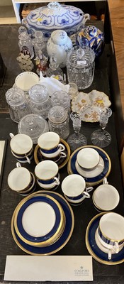 Lot 191 - Decorative China and glass to include Coalport