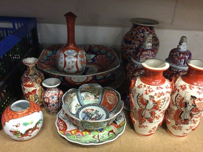 Lot 109 - Group of Japanese ceramics