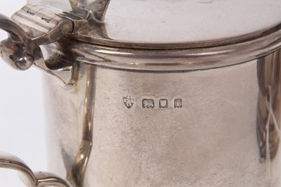 Lot 237 - Two early 20th century silver drum mustards