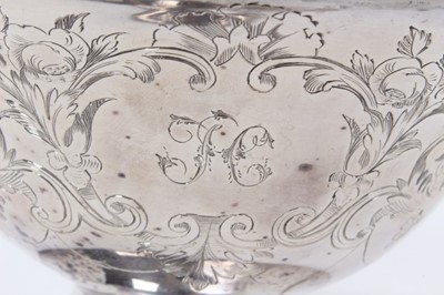 Lot 228 - Victorian silver footed bowl