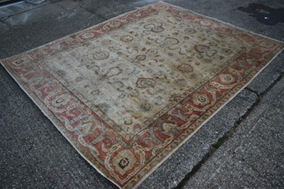 Lot 1508 - Turkish Ushak style carpet