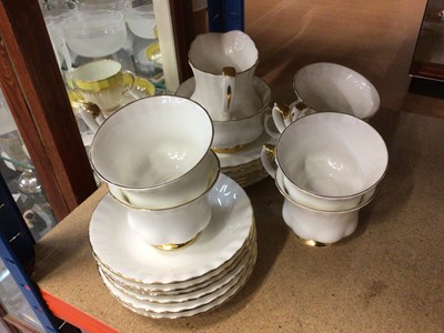 Lot 110 - A group of Royal Albert Val D'or china - proceeds to go to St Helena Hospice