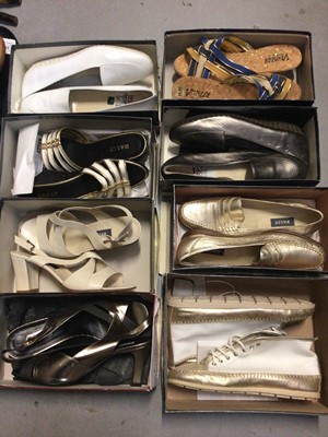 Lot 295 - Selection of unworn ladies vintage Bally shoes and one other pair