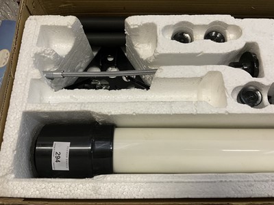 Lot 294 - Pathéscope Astronomical Telescope with tripod, boxed.