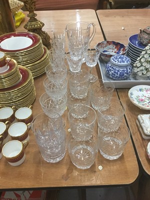 Lot 522 - Group of Waterford Crystal and other cut glass tableware