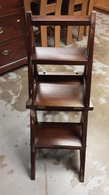 Lot 1169 - Set of library steps