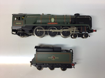 Lot 131 - Wrenn OO gauge 4-6-2 BR Green Special Limited Edition 119/250 Battle of Britain 50th Anniversary rebuilt B/B 'Lord Dowding' tender locomotive 3405, boxed, W2415