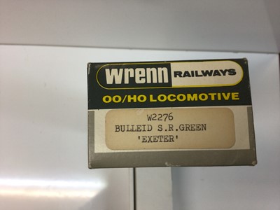 Lot 138 - Wrenn OO gauge 4-6-2 SR Green Streamlined Bulleid Pacific 'Exeter' tender locomotive 21C101, boxed W2276